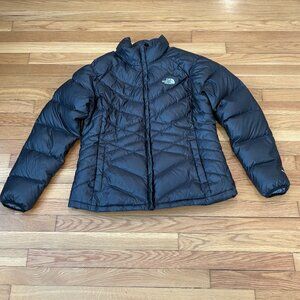 USED - Ladies Size XL Gray The North Face Puffer Jacket